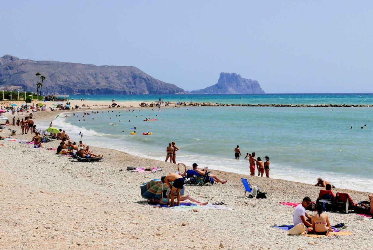 Escapada Romantica En Atico Frente Al Mar Con Piscina Apartment Алтеа Екстериор снимка