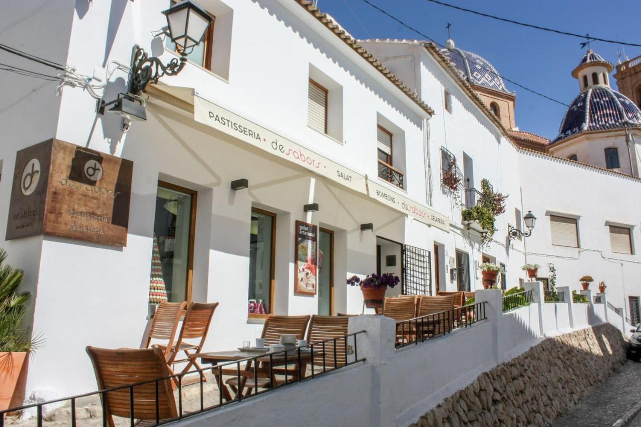 Escapada Romantica En Atico Frente Al Mar Con Piscina Apartment Алтеа Екстериор снимка